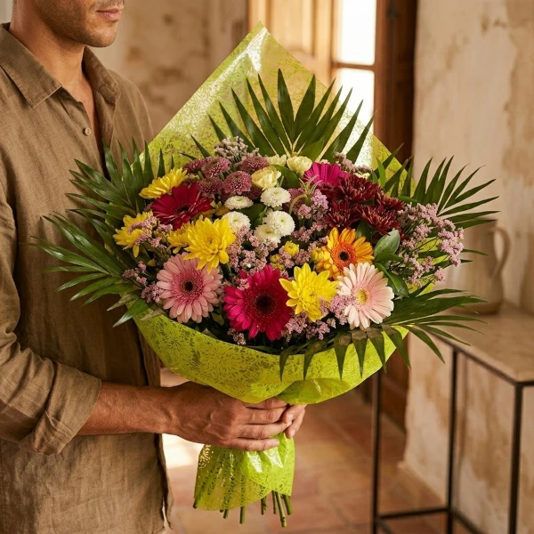 Ramo de flores elegancia grande